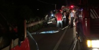 Beykoz'da Korkunç Kaza: Kopan Kafayı Aradılar!
