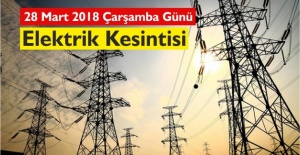 Sancaktepe ve Üsküdar Elektrik Kesintileri 28 Mart 2018 Çarşamba