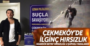 Çekmeköy'de 'asansör beyni' hırsızlığı: 2 şüpheli yakalandı