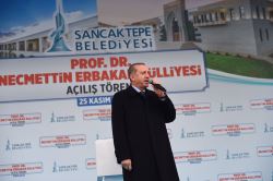 Cumhurbaşkanı Recep Tayyip Erdoğan Sancaktepe'de