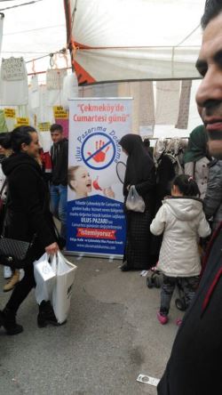 Çekmeköy halkı 'Cumartesi günü Ulus Pazarıma dokunma' hareketi başlattı