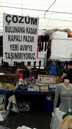 Çekmeköy Ulus Pazarı Esnafına halk sahip çıkıyor