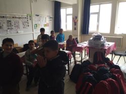 Ümraniye Belediyesi'nden Batman Sason'daki İstiklal İlkokulu'na Eğitim Desteği
