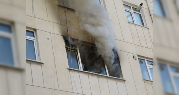 Ataşehir'de yangın paniği: Eşini yanan evde zannedince gözyaşlarına boğuldu