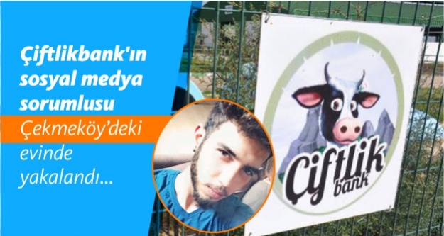Çiftlikbank'ın sosyal medya sorumlusu Çekmeköy'deki evinde yakalandı