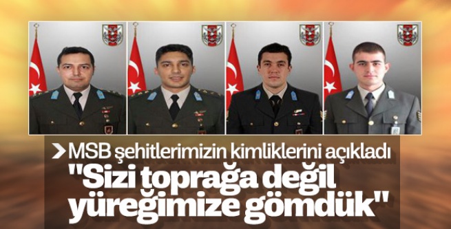 Çekmeköy'deki Şehit pilotların kimlikleri belli oldu