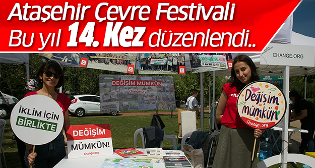 Ataşehir Çevre Festivali Bu Yıl 14. Kez Düzenlendi..