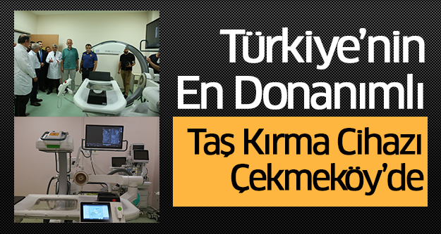 Türkiye’nin En Donanımlı Taş Kırma Cihazı Çekmeköy’de