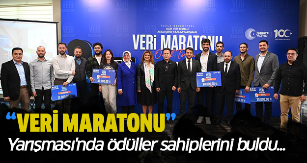 ‘Veri Maratonu’ Yarışması'nda ödüller sahiplerini buldu