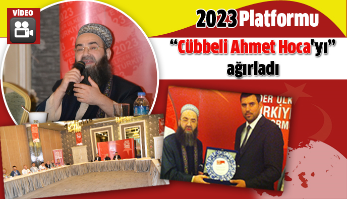 2023 Platformu Cübbeli Ahmet Hoca'yı ağırladı