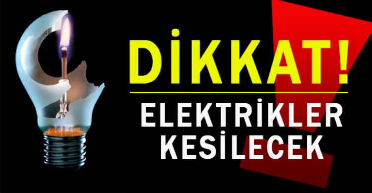 İstanbul'da 13 İlçede Elektrik Kesintisi