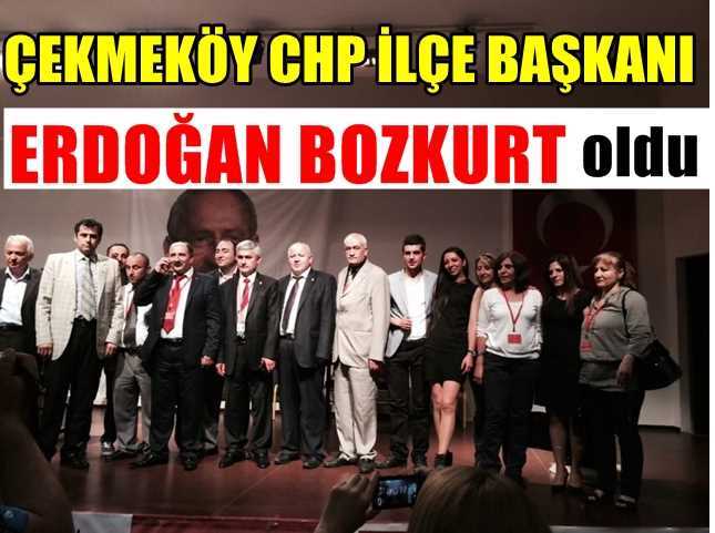 Erdoğan Bozkurt CHP ilçe başkanı oldu