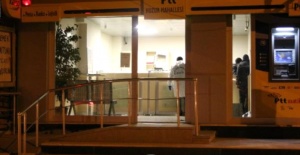 Ümraniye'deki PTT şubesinde maskeli soygun
