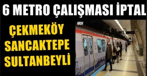 Çekmeköy-Sancaktepe-Sultanbeyli metro hattı iptal edildi haberi gündem oldu