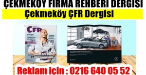 Çekmeköy dergisi telefon, çekmeköy ÇFR dergisi, Çekmeköy Firma Rehberi, Çekmeköy Firma Rehberi dergisi 02166400552