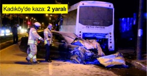 Kadıköy'de kaza: 2 yaralı