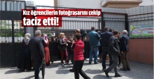 İstanbul, Ataşehir'de skandal! Kız öğrencilerin fotoğraflarını çekip taciz etti!