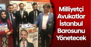 Milliyetçi Avukatlar İstanbul Barosunu Yönetecek
