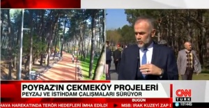 Ahmet Poyraz ; Projelerini CNN Türk Programına anlattı