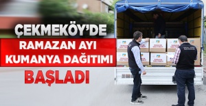 Çekmeköy'de Ramazan Ayı Kumanya Dağıtımı Başladı