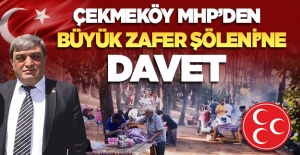 Çekmeköy MHP’den Büyük Zafer Şöleni’ne davet