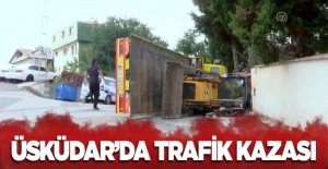 Üsküdar'da trafik kazası