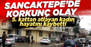 Sancaktepe’de 5. kattan atlayan kadın hayatını kaybetti