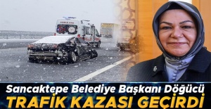 Sancaktepe Belediye Başkanı Döğücü, trafik kazası geçirdi