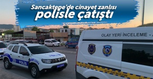 Sancaktepe'de cinayet zanlısı polisle çatıştı