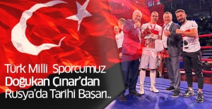Türk Milli Sporcudan Rusya’da Tarihi Başarı..