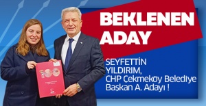 Seyfettin Yıldırım, Çekmeköy Belediye Başkanlığı İçin Aday Adaylık Başvurusunu Resmi Olarak Yaptı !
