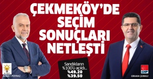 Çekmeköy#039;de Seçim Sonuçları...