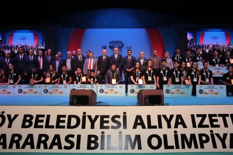 Çekmeköy Belediyesi Aliya İzzetbegoviç Uluslararası Bilim Olimpiyatları'nın Kazananları Belli Oldu