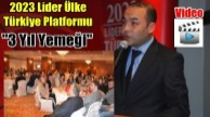 2023 Lider Ülke Türkiye Platform yemeği